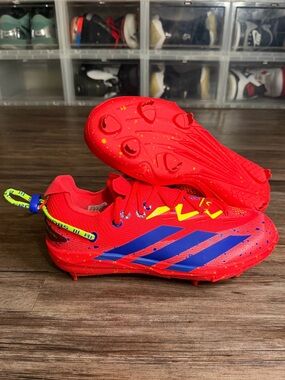 Adidas Adizero Electric+ Shades Metal Baseball Cleats Men’s Size 8